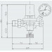 Клапан подпиточный Tiemme 1/2" PN 16 (1-6 бар) (3170001 / 3160K1504)