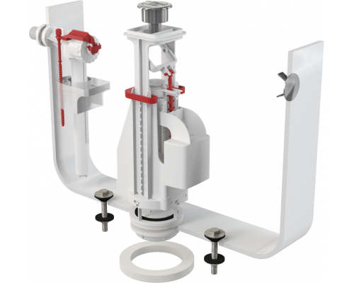 Выпускной комплект с двойной кнопкой А15 1/2", боковой Alcaplast SA08 SA08-1/2"