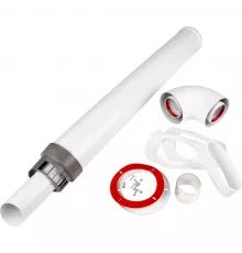 Дымоход коаксиальный 60/100 универсальный антилед KIT00А