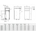 Котел газовый напольный Baxi SLIM 1.400 iN 6E WSB43140347