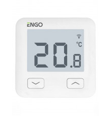 Электронный программируемый Wi-Fi термостат ENGO E10W230WIFI, 230 В, белый