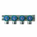 Коллектор Far (FK 3824 134) 1 ВР(г) х 4 выхода 3/4 НР(ш) ЕК х 1 НР(ш) регулируeмый FK 3824 134