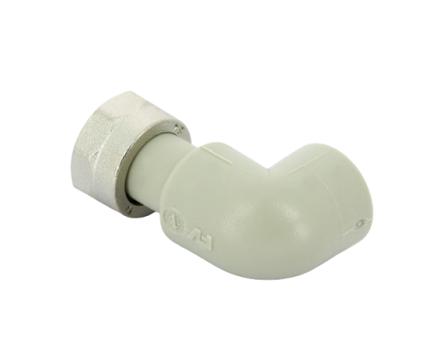 Угольник PPR с накидной гайкой 20х3/4" FV-Plast AA227020034