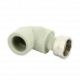Угольник PPR с накидной гайкой 25x3/4" FV-Plast AA227025034