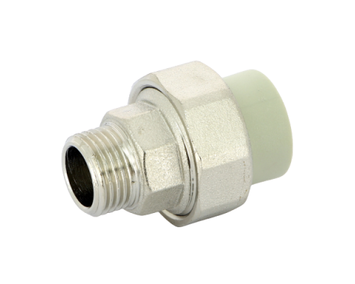 Разъёмное соединение PPR с наружной резьбой 20x1/2" FV-Plast AA237020012