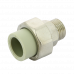 Разъёмное соединение PPR с наружной резьбой 20x1/2" FV-Plast AA237020012