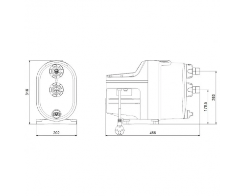 Насосная установка SCALA1 5-55 Grundfos 99530407