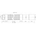 Гофра для раковины 40/50 1000 мм McALPINE MRMF1S MRMF1-S