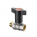 Кран шаровый 1 1/4" НВ маховик пластмассовый Optibal Oventrop 1077310