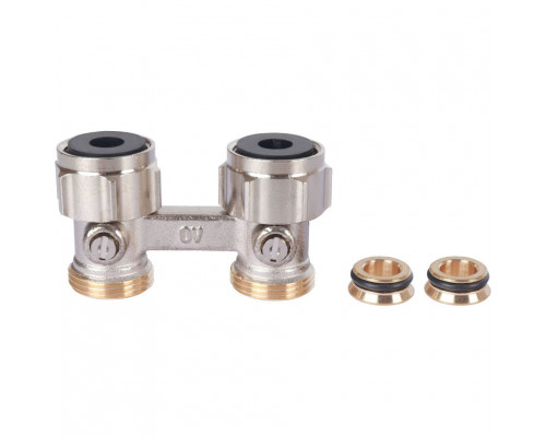 Узел нижнего подключения радиатора 3/4" НР x 3/4" НГ, прямой Multiflex F Oventrop 1015813