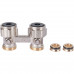Узел нижнего подключения радиатора 3/4" НР x 3/4" НГ, прямой Multiflex F Oventrop 1015813