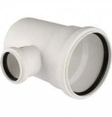 Тройник канализационный Raupiano Plus 110/50х87° Rehau (11213241001) 11213241001