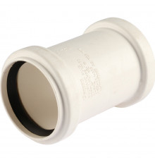 Муфта канализационная двухраструбная Raupiano Plus 50 Rehau (11215041001) 11215041001