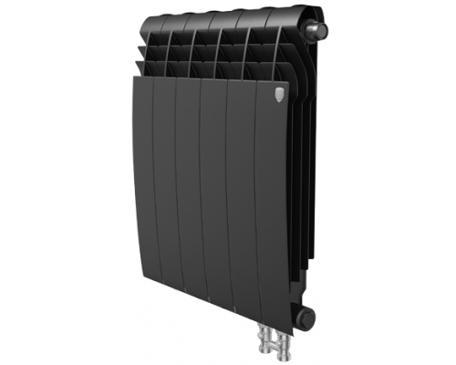 Радиатор Royal Thermo 500 х 8 секций BiLiner Noir Sable VD биметаллический секционный RTBNSV500/8