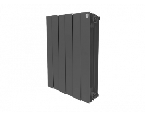 Радиатор Royal Thermo 500 х 6 секций PianoForte Noir Sable биметаллический секционный RTPNNS50006