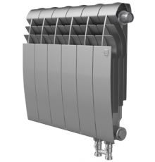 Радиатор Royal Thermo 500 х 4 секции BiLiner Silver Satin VD биметаллический секционный RTBSSV500/4