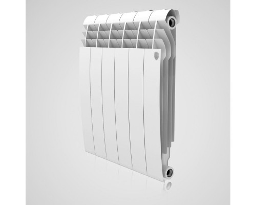 Радиатор алюминиевый секционный Royal Thermo Biliner Alum Bianco Traffico 500 х 12 секций RTDL500/12