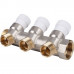 Коллектор Stout (SMB 6851 341203) 3/4 ВР(г) х 3 выхода 1/2 НР(ш) х 3/4 НР(ш) регулируeмый SMB 6851 341203