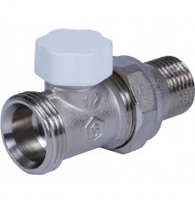 Клапан запорно-балансировочный 1/2"х3/4"ЕК, прямой Stout SVL-1196-000015