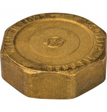 Заглушка латунная Stout ВР 2" SFT-0026-000002