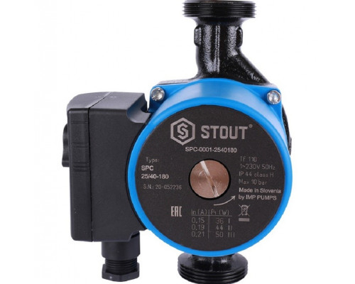 Насос циркуляционный Stout 25/40-180 SPC-0001-2540180