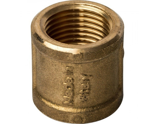 Муфта латунная ВВ 1/2 Stout SFT-0005-001212
