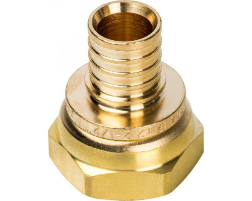 Переходник с накидной гайкой 16xG 1/2" для труб из сшитого полиэтилена Stout SFA-0019-001612