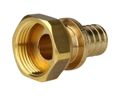 Переходник с накидной гайкой 20xG 3/4" для труб из сшитого полиэтилена Stout SFA-0019-002034
