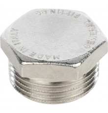 Заглушка никелированная Stout НР 1" SFT-0025-000001