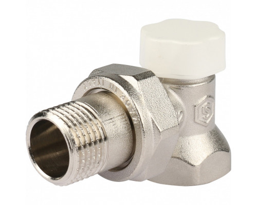 Клапан запорно-балансировочный 1/2", угловой Stout SVL-1156-000015