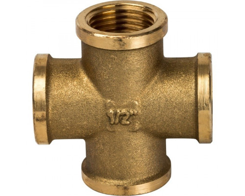 Крестовина латунная ВВ 1/2 Stout SFT-0030-000012
