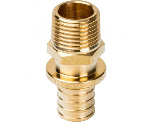 Переходник с наружной резьбой 20xR 1/2" для труб из сшитого полиэтилена Stout SFA-0001-002012