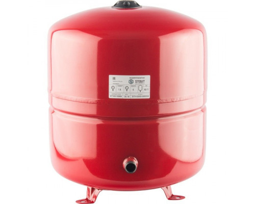 Бак расширительный для отопления 50 л, вертикальный STOUT STH-0005-000050