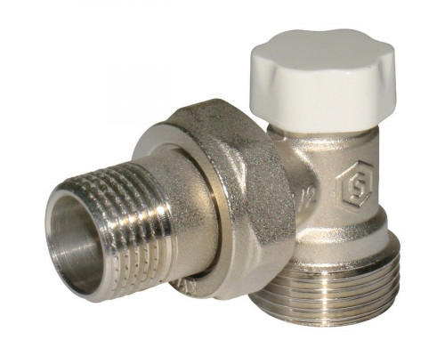 Клапан запорно-балансировочный 1/2"х3/4"ЕК, угловой Stout SVL-1166-000015