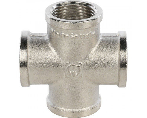 Крестовина ВВ 3/4, никелированная Stout SFT-0031-000034
