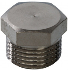 Заглушка никелированная Stout НР 3/8 SFT-0025-000038