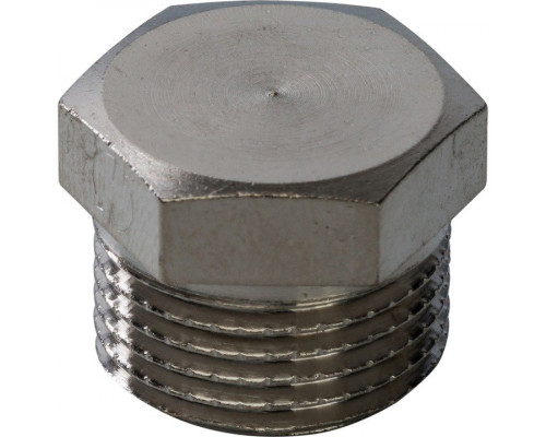 Заглушка никелированная Stout НР 3/8 SFT-0025-000038