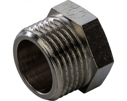 Заглушка никелированная Stout НР 3/8 SFT-0025-000038