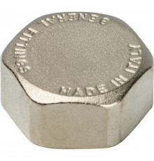 Заглушка никелированная Stout ВР 1/8 SFT-0027-000018