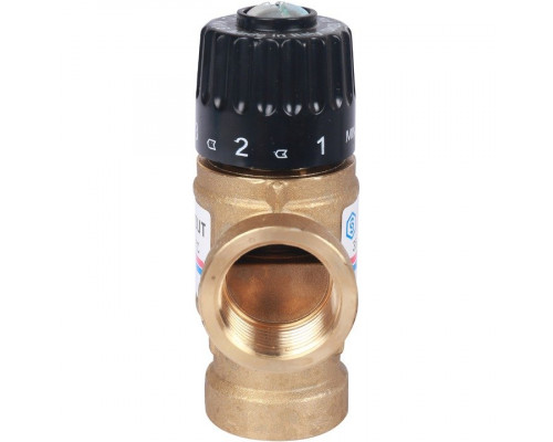 Клапан термостатический смесительный ВР 3/4", 35-60°С, KV 1.6 м3/ч Stout SVM-0110-166020
