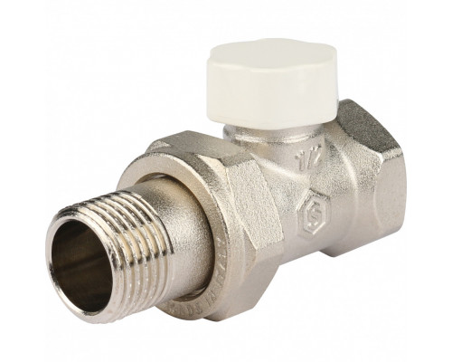 Клапан запорно-балансировочный 1/2", прямой Stout SVL-1176-000015