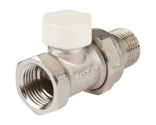 Клапан запорно-балансировочный 1/2", прямой Stout SVL-1176-000015