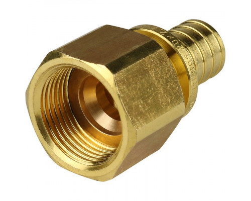 Переходник с внутренней резьбой 20xG 3/4" для труб из сшитого полиэтилена Stout SFA-0002-002034