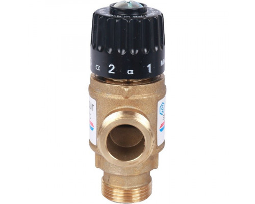 Клапан термостатический смесительный НР 3/4", 35-60°С, KV 1.6 м3/ч Stout SVM-0120-166020