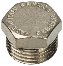 Заглушка никелированная Stout НР 1/2 SFT-0025-000012
