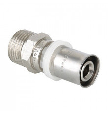 Пресс-муфта с наружной резьбой 20х1/2" Valtec VTm.201.N.002004