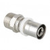 Пресс-муфта с наружной резьбой 20х3/4" Valtec VTm.201.N.002005