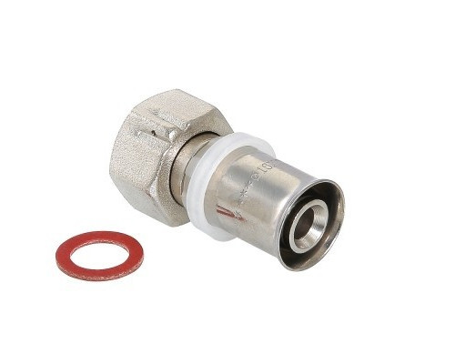 Соединитель пресс с накидной гайкой 16х1/2" Valtec VTm.222.N.001604