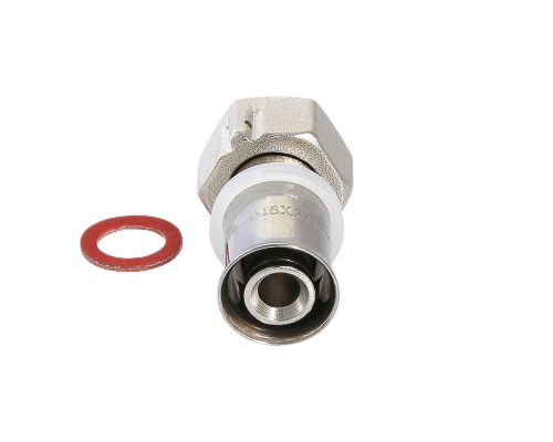 Соединитель пресс с накидной гайкой 16х1/2" Valtec VTm.222.N.001604