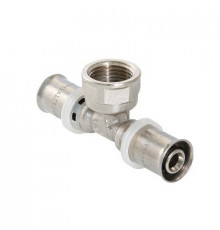 Тройник пресс с внутренней резьбой 20х1/2"х20 Valtec VTm.232.N.200420